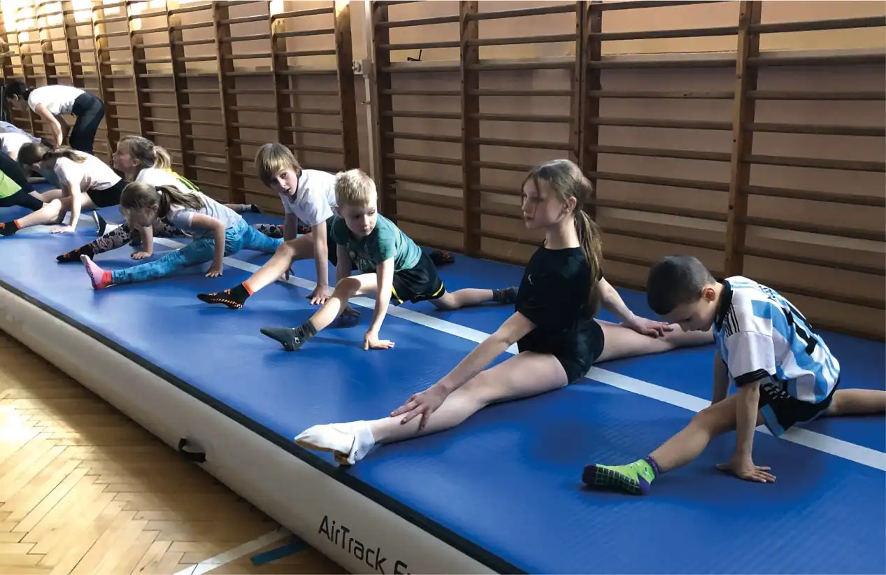 Nasze treningi to solidna porcja ćwiczeń ogólnorozwojowych